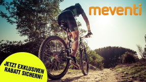 Meventi: Satter Rabatt auf Mountainbike-Touren