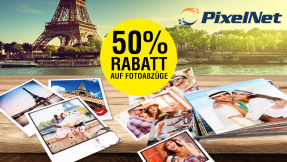 PixelNet: Hardcover-Fotobuch für nur 15 Euro!