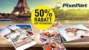 Nur hier: 50 Prozent sparen bei Fotoabzügen!