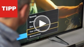 Optimale Bildeinstellungen für Panasonic-TV-Geräte