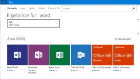 MS Office: Apps bald im Windows Store verfügbar