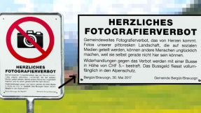Bergün: Schweizer Bergdorf stellt Fotos unter Strafe!