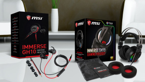 MSI GH10 und GH70: Gaming-Headsets für PC und Laptop