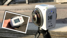 Kodak Pixpro 4KVR360: Test der 360-Grad-Kamera