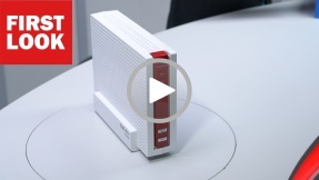 FritzBox 6590 Cable: Kabel-Router ausgepackt