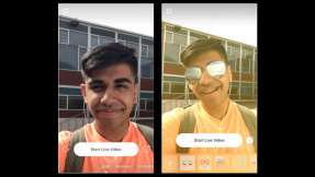 Instagram: Face-Filter künftig auch in Live-Übertragungen