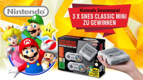 Nintendo-Gewinnspiel: 3 x SNES Classic Mini abstauben!