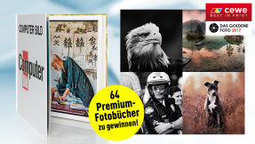 Verlosung: 64 Premium-Fotobücher zu gewinnen!