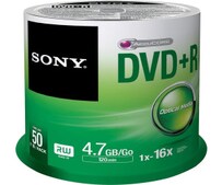 DVD+R 4,7GB 120min 16x 50er Spindel