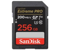 Extreme PRO UHS-I V30 200 MB/s SDXC 256GB
