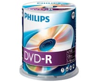 DVD-R 4,7GB 120min 16x 100er Spindel