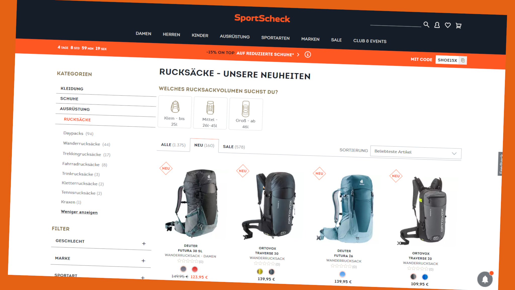 Sportscheck Rucksacke Und Taschen Jetzt Gunstiger Computer Bild