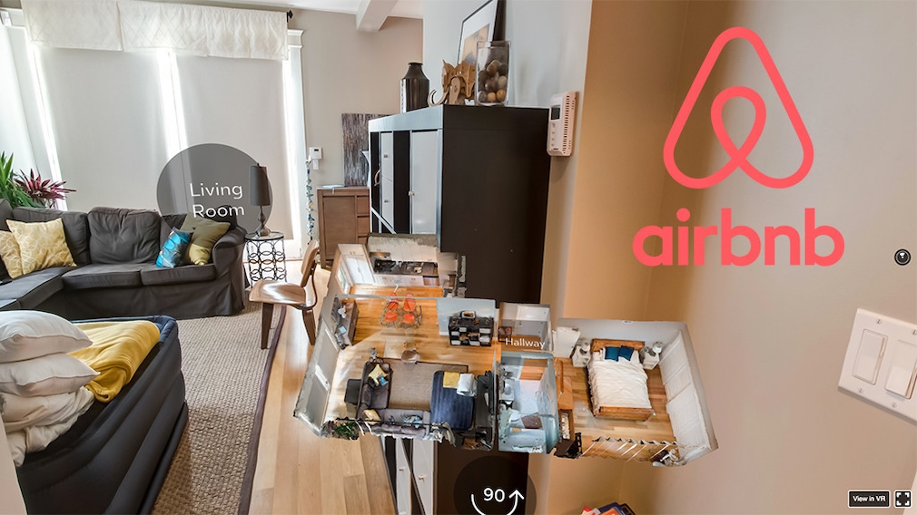 Airbnb-Funktion nutzt virtuelle Realität