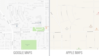 Google Maps und Apple Maps