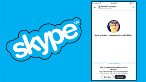 Skype: Private Unterhaltung © Microsoft (Montage)