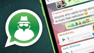 WhatsApp und Symbolfoto von Geheimagenten
