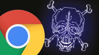 Google Chrome, Totenkopf