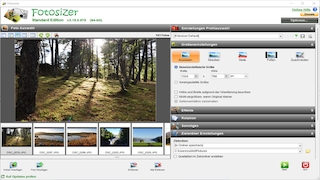 Screenshot aus Fotosizer
