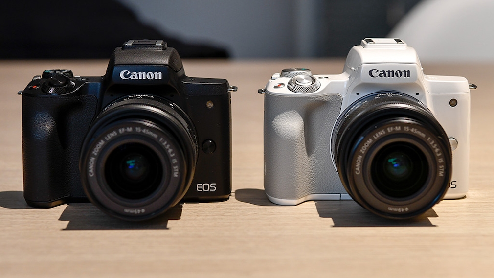 Canon EOS M50: Gibt's in weiß und schwarz
