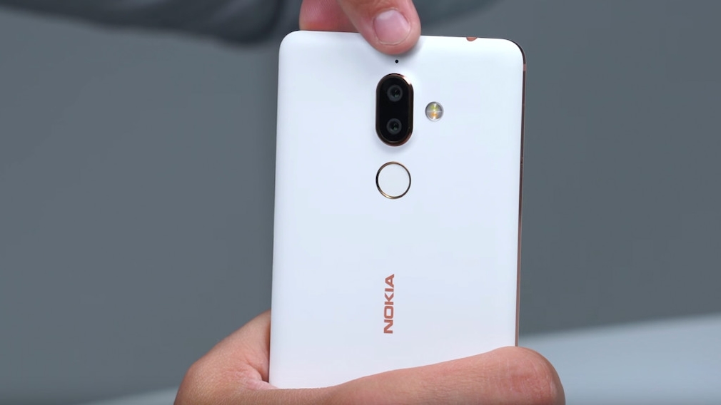 Nokia 7 Plus mit Fingerabdrucksensor