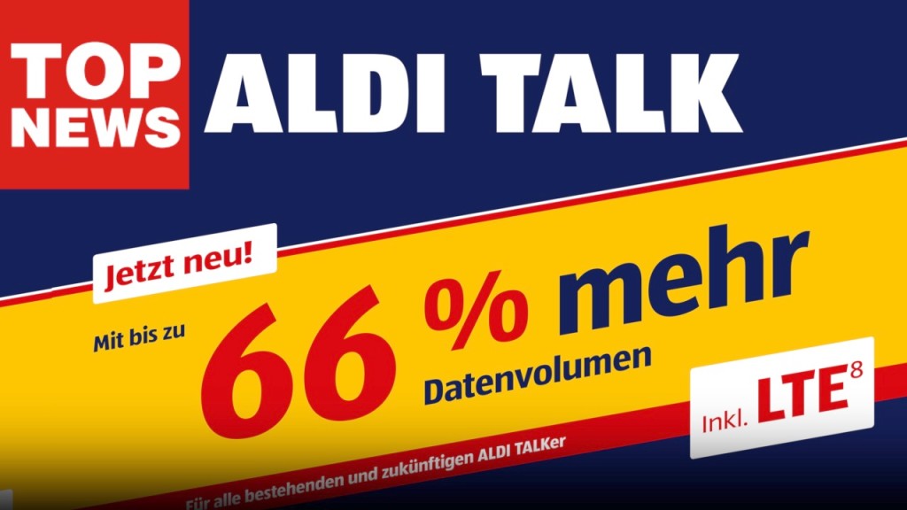 Aldi Talk: Neue Tarife mit mehr Datenvolumen - COMPUTER BILD