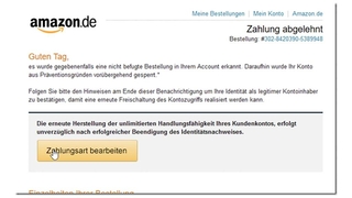 Amazon Phishing-Mail