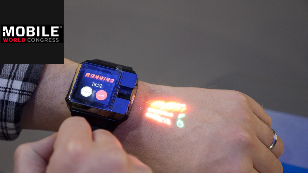 MWC 2018: Haier prÃ¤sentiert Smartwatch mit Projektor