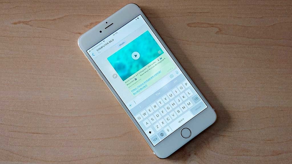 WhatsApp für iOS: Instagram-Video wiedergeben