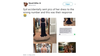 Twitter: Warum dieses Kleid ein Leben rettete
