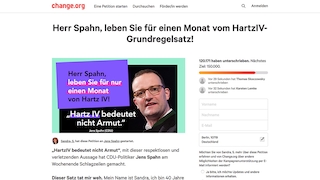 Petition gegen Jens Spahn