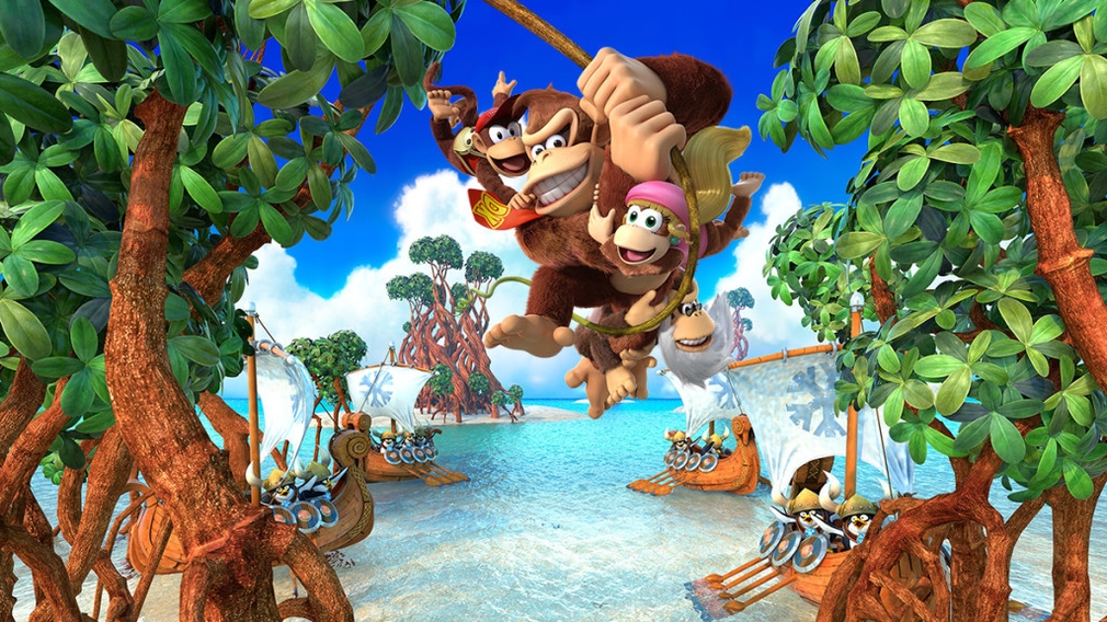 Ausblick: Spiele-Releases im Mai 2018 Ursprünglich erschien „Donkey Kong – Tropical Freeze“ für die Nintendo Wii. Ab dem 4. Mai dürfen Switch-Nutzer das sonnige Jump’n’Run überallhin mitnehmen. 