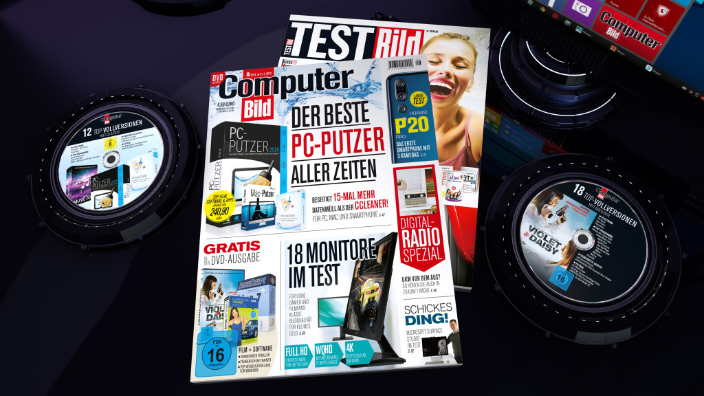 Heftvorschau: Das bietet die COMPUTER BILD 8/2018