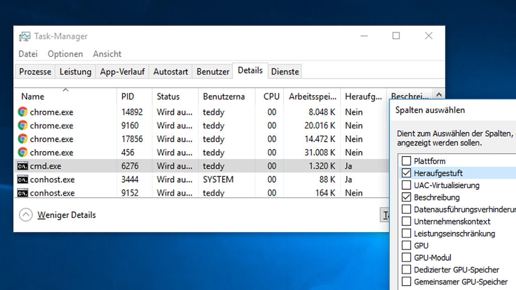 Windows 10: Programme als Administrator ausführen