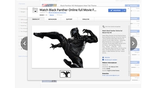 Black Panther im Web Store