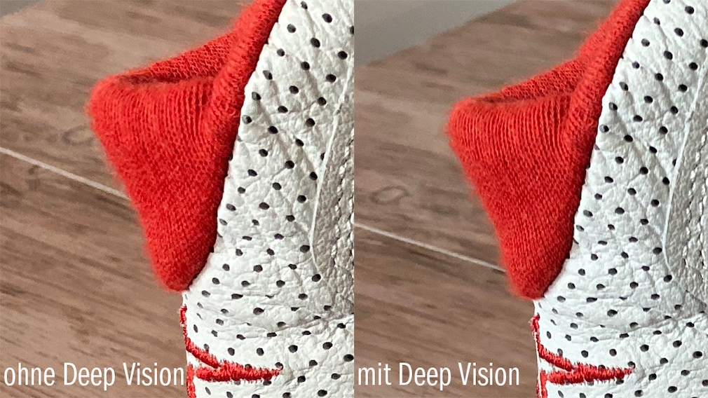iPhone 11 ohne und mit Deep Fusion