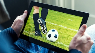 Fußball-Streaming auf dem Tablet