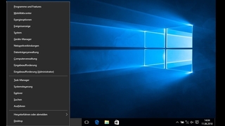 Windows 10: Größeres Windows-X-Startmenü – praktisch