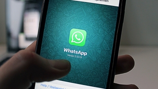 WhatsApp-Startbildschirm