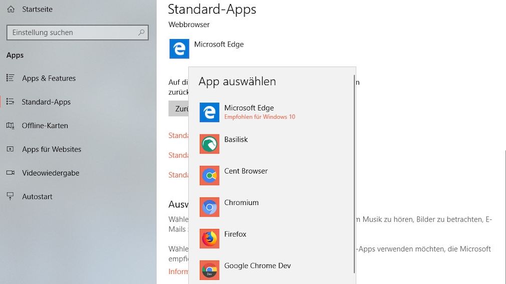 Windows 10 1803: Edge lädt automatisch ins RAM – unsichtbar