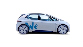 Volkswagen I.D. für VW We Carsharing