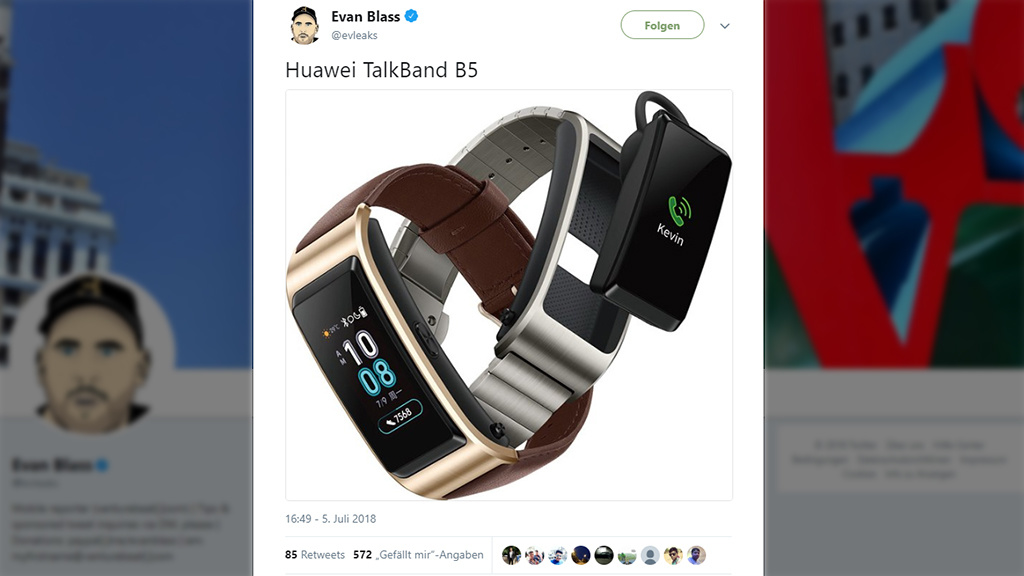 Huawei talkband new arrivals b5