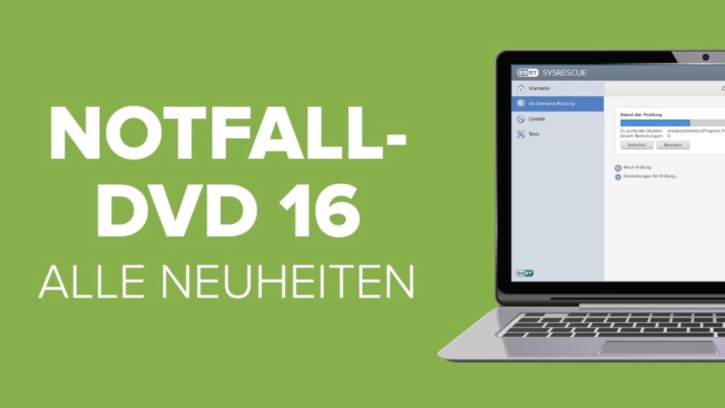 Frische Features: Die neuen Funktionen der Notfall-DVD - COMPUTER BILD
