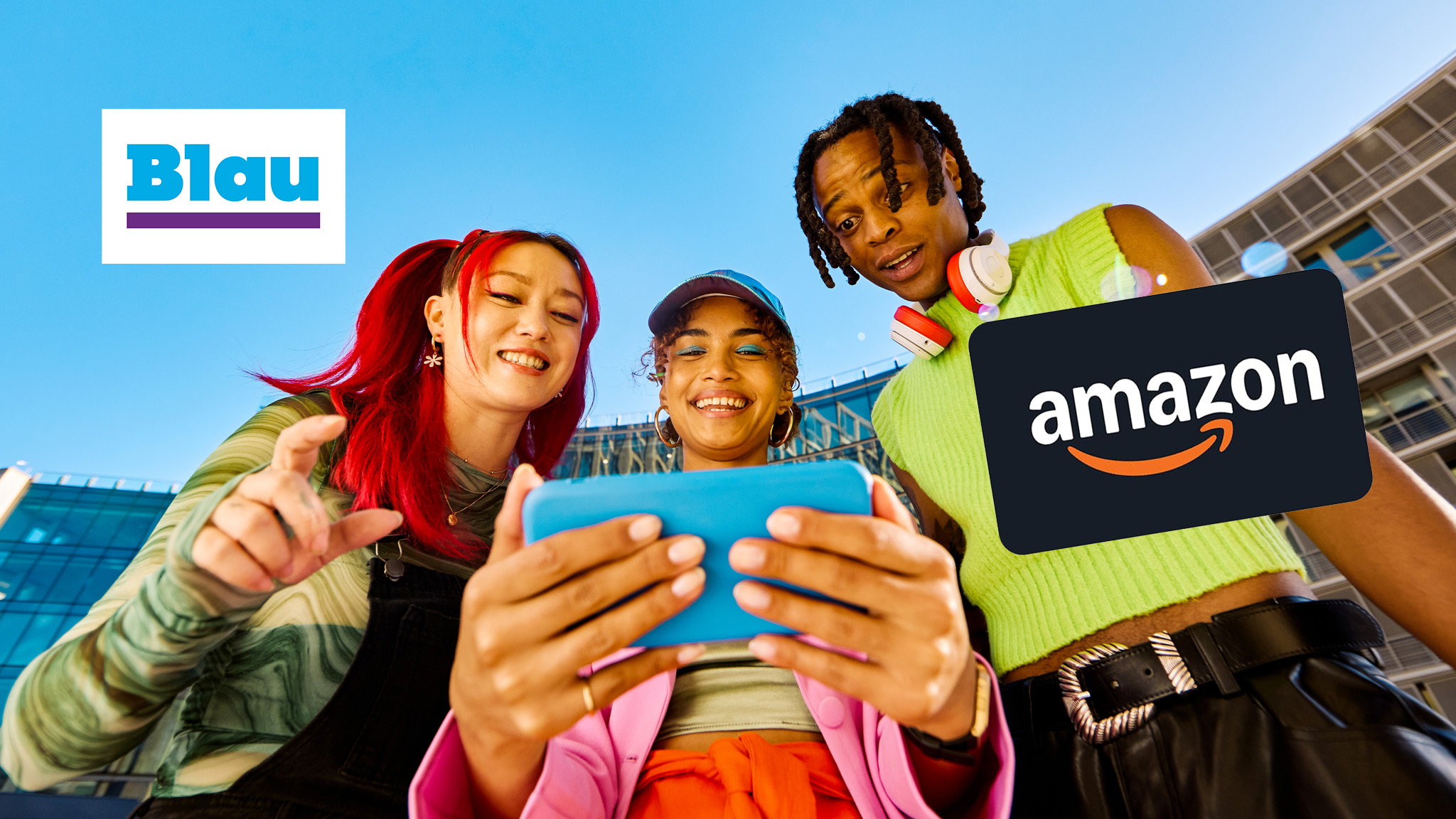 Exklusive Blau-Tarife mit COMPUTER BILD: Amazon-Gutschein für lau!