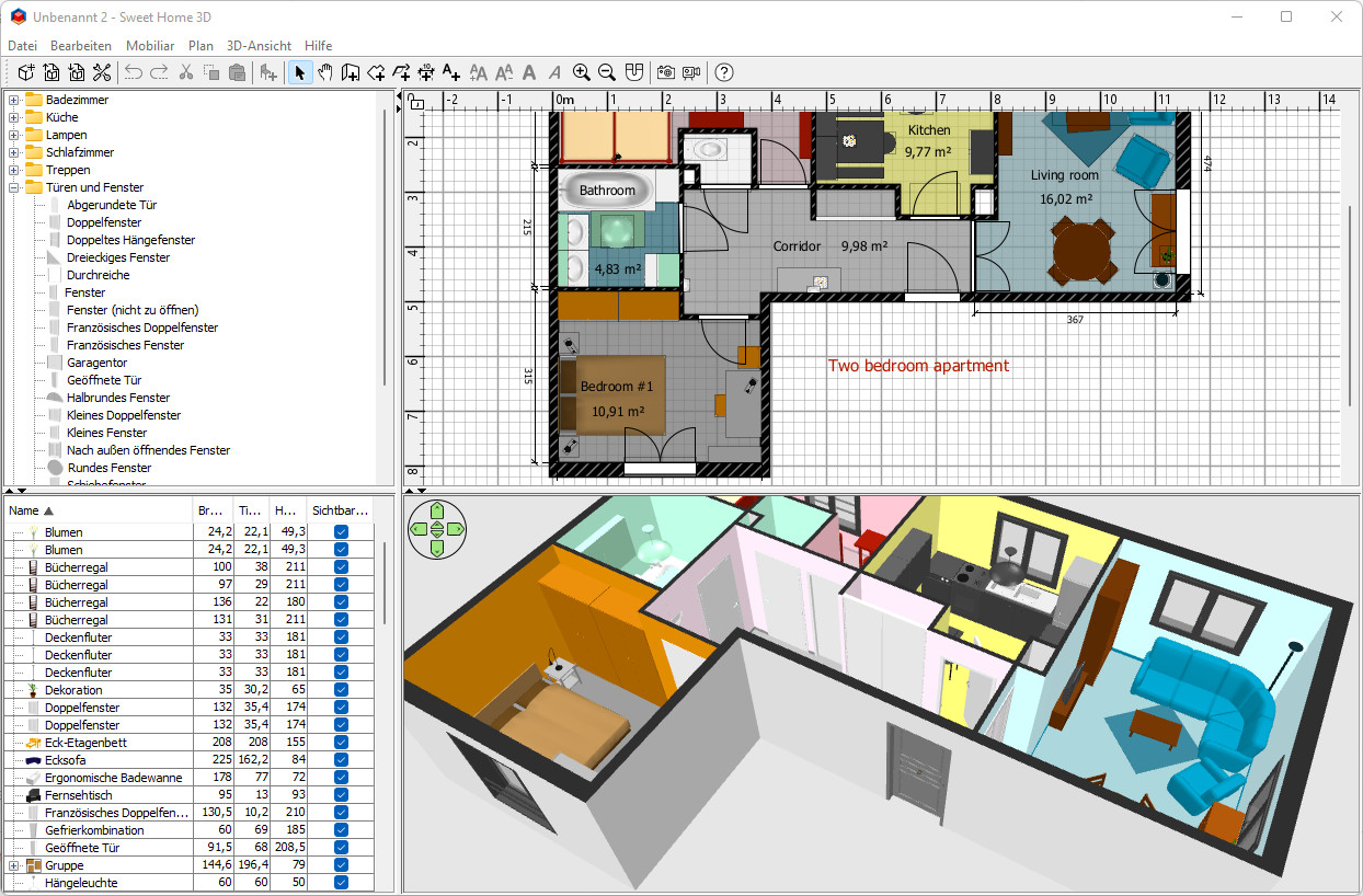 Smart Home 3D Software: Planung & Design
