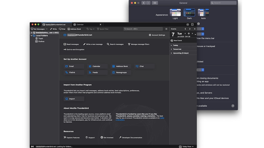 Thunderbird Dark Mode