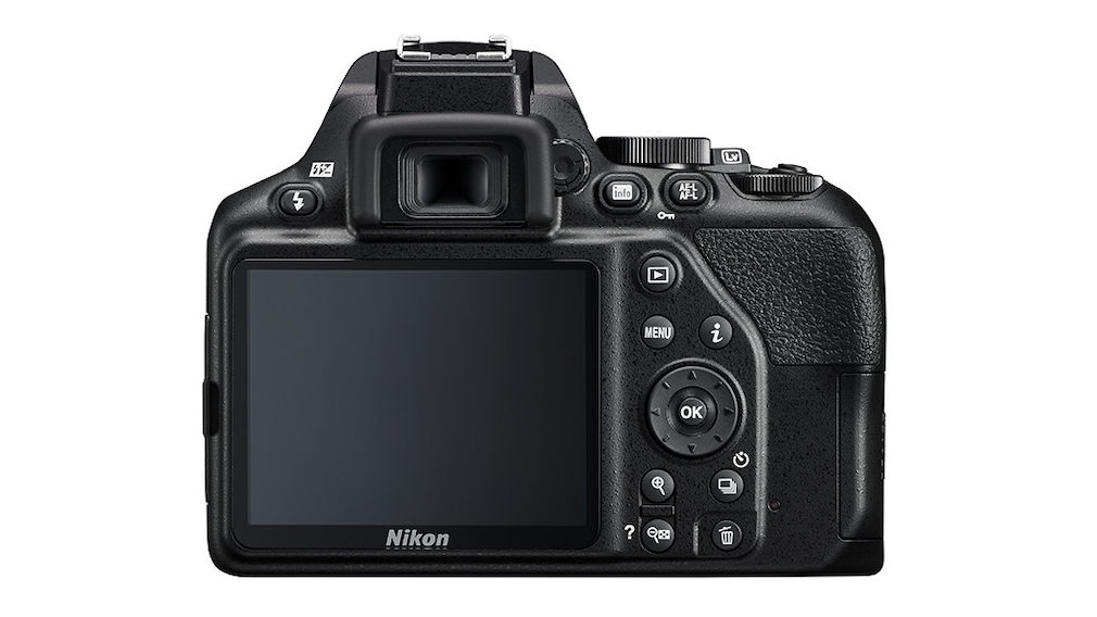 Nikon D3500 von hinten