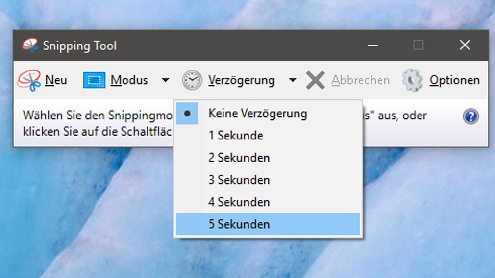 Windows verlangsamen: So drosseln Sie es – und das bringt es 5, 4, 3, 2,1 – per Menü schießt Windows 10 verzögert Screenshots. Windows verlangsamen: So drosseln Sie es – und das bringt es 5, 4, 3, 2,1 – per Menü schießt Windows 10 verzögert Screenshots.