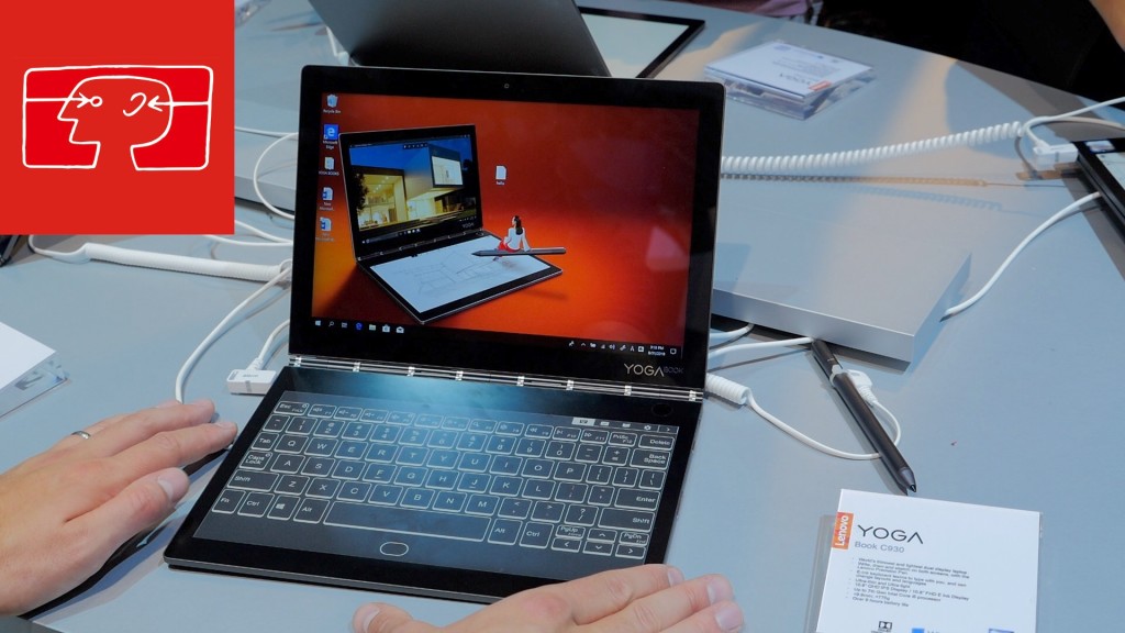 Doppelt Gemoppelt Das Lenovo Yoga Book C930 Computer Bild