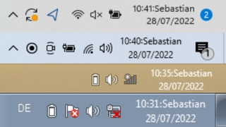 Windows 7/8/10: Eigenen Namen neben der Windows-Uhr anzeigen Sind Sie bereit, den Datum-Uhrzeit-Dialog im englischen Darstellungsstil zu akzeptieren? Im Gegenzug ermöglicht Windows das Umstylen.