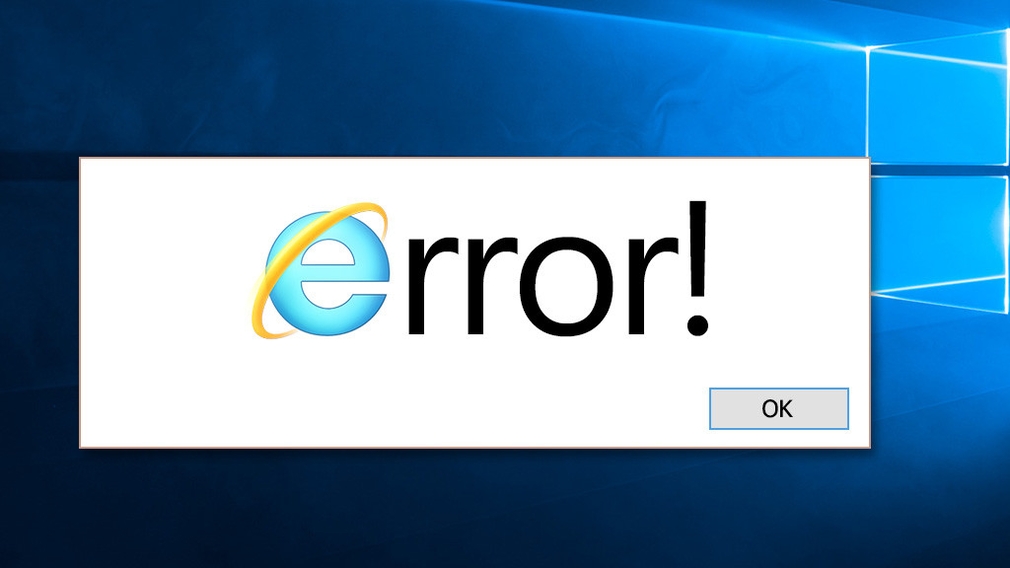 Windows 10: Internet-Explorer-Fehlermeldung
